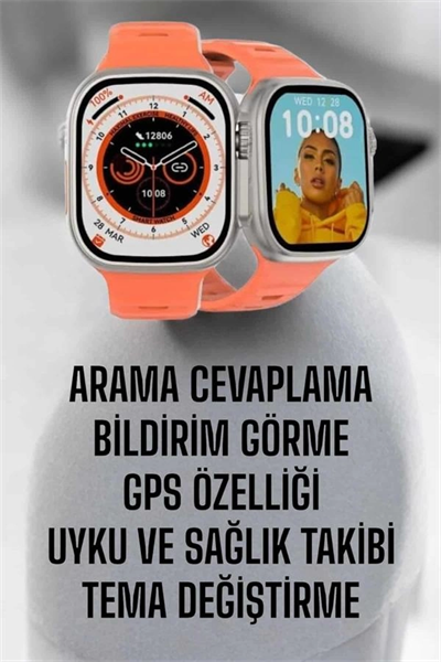 Akıllı Saat GPS, Sağlık Ve Uyku Takibi Arama Cevaplayan Bluetooth Bağlantılı