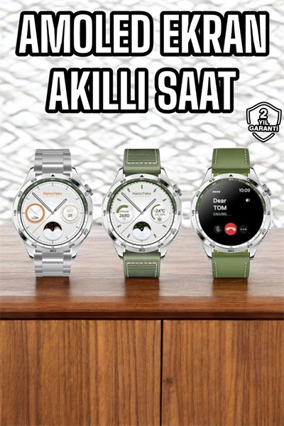 Akıllı Saat Sesli Görüşme Uyku ve Sağlık Takibi NFC Uyumlu