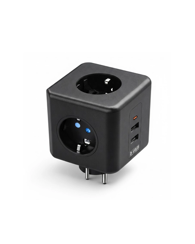 Akım Korumalı Priz Çoklu USB Girişli Güvenli Enerji Yönetimi
