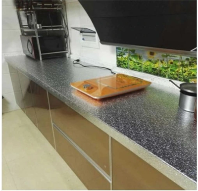 Alüminyum Folyo Yapışkanlı Mutfak Koruyucu Folyo 2 Metre