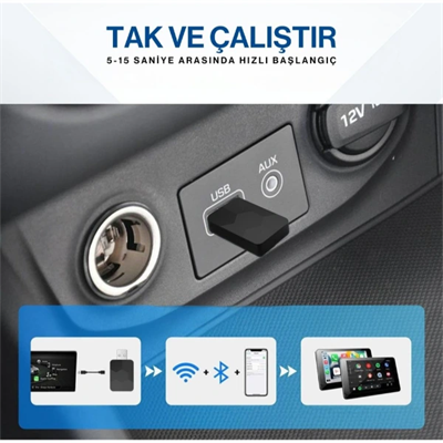 Android Car Play Adaptör