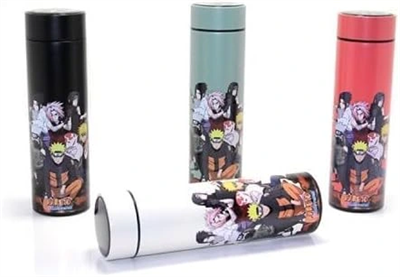 Anime Baskılı Dijital Göstergeli Termos 500 ml Model 2