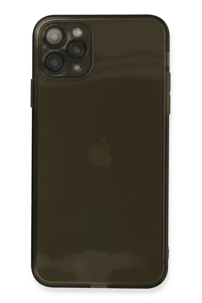 Apple iPhone 11 Pro Kılıf Fly Lens Silikon - Siyah