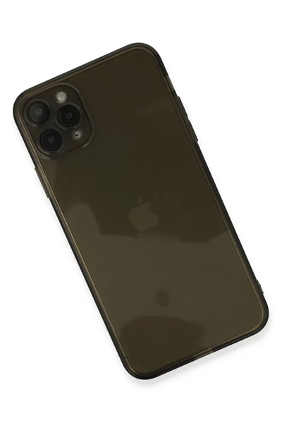 Apple iPhone 11 Pro Kılıf Fly Lens Silikon - Siyah