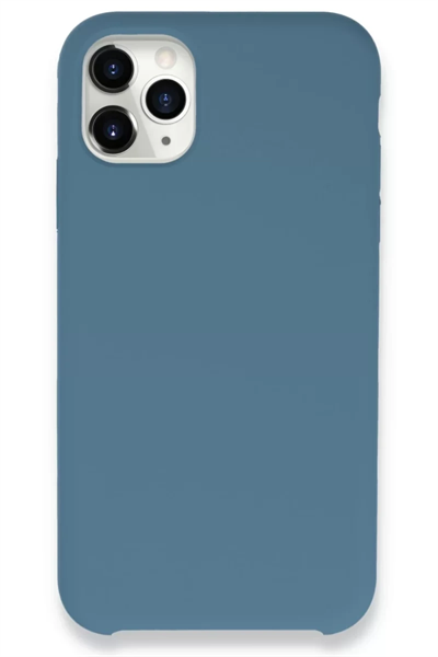 Apple iPhone 11 Pro Max Kılıf Lansman Legant Silikon - Açık Mavi