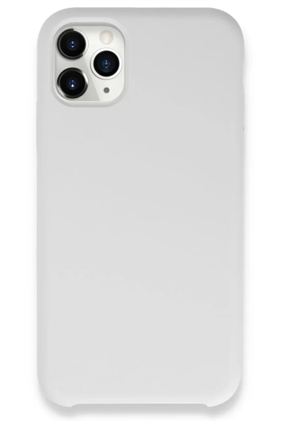 Apple iPhone 11 Pro Max Kılıf Lansman Legant Silikon - Beyaz