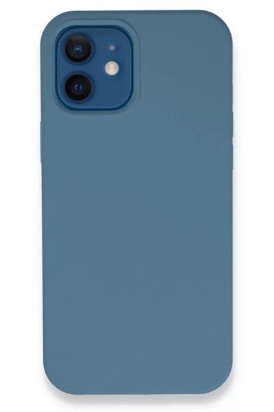 Apple iPhone 12 Kılıf Lansman Legant Silikon - Açık Mavi
