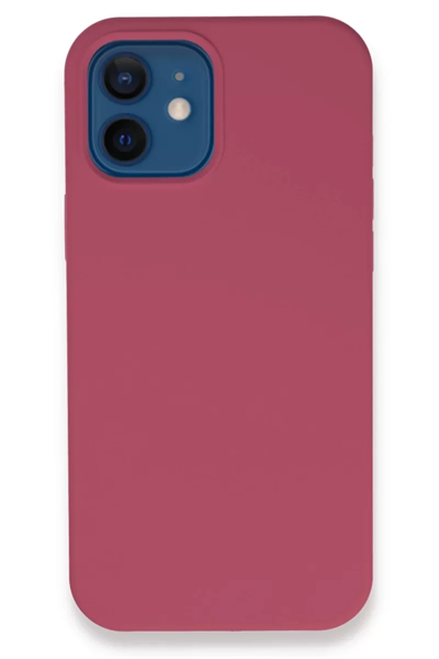 Apple iPhone 12 Kılıf Lansman Legant Silikon - Fuşya