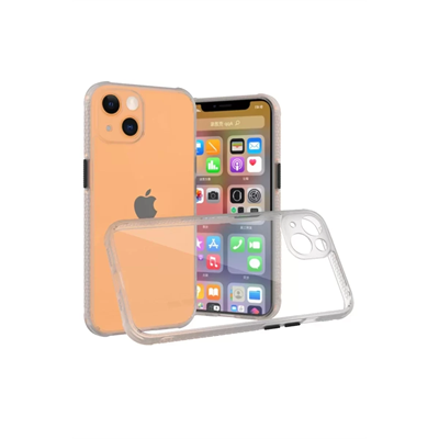 Apple iPhone 13 Mini Kılıf Miami Şeffaf Silikon - Şeffaf