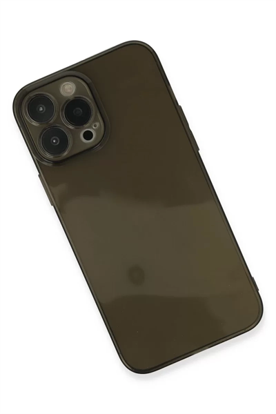Apple iPhone 13 Pro Kılıf Fly Lens Silikon - Siyah
