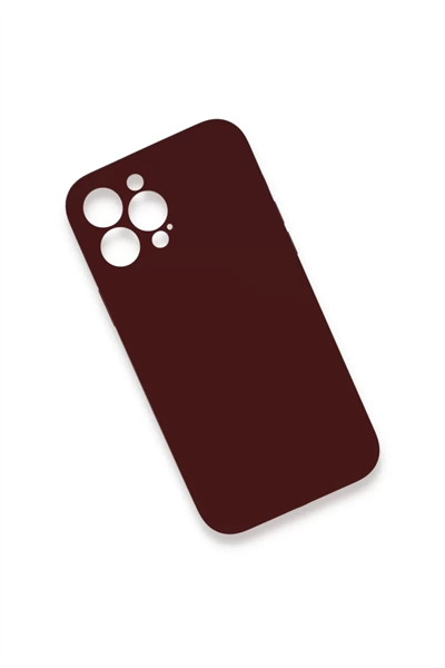 Apple iPhone 13 Pro Kılıf Lansman Legant Silikon - Bordo