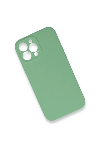 Apple iPhone 13 Pro Kılıf Lansman Legant Silikon - Yeşil