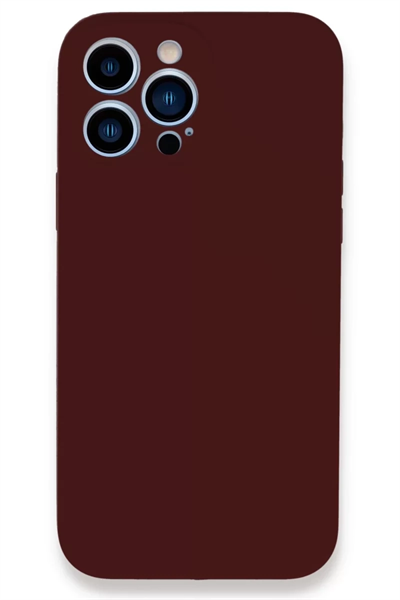 Apple iPhone 13 Pro Max Kılıf Lansman Legant Silikon - Bordo