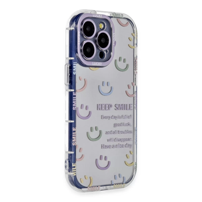 Apple iPhone 15 Pro Max Kılıf Reflexion Desenli Kapak - Desen 2