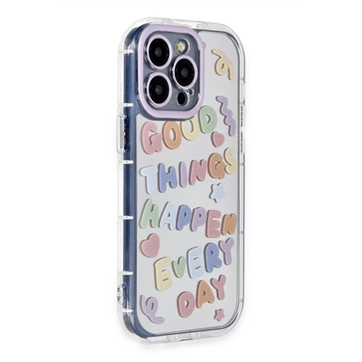 Apple iPhone 15 Pro Max Kılıf Reflexion Desenli Kapak - Desen 7