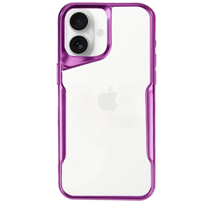 Apple iPhone 16 Kılıf Boyi Silikon Kapak - Pembe