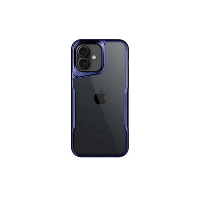 Apple iPhone 16 Kılıf Boyi Silikon Kapak - Lacivert