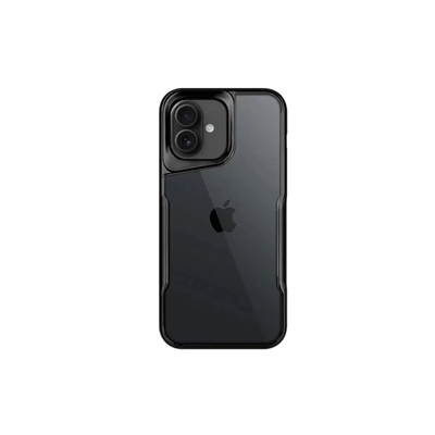 Apple iPhone 16 Kılıf Boyi Silikon Kapak - Siyah