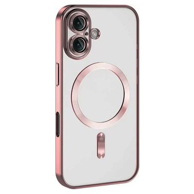Apple iPhone 16 Kılıf Kross Magneticsafe Kapak - Pembe
