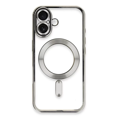 Apple iPhone 16 Kılıf Kross Magneticsafe Kapak - Gümüş