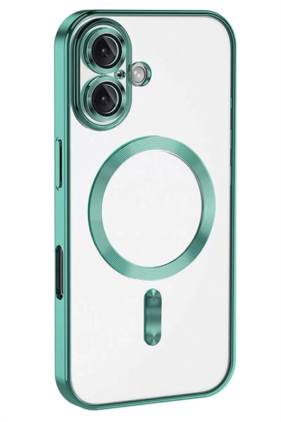 Apple iPhone 16 Kılıf Kross Magneticsafe Kapak - Turkuaz