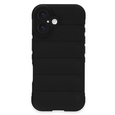 Apple iPhone 16 Kılıf Optimum Silikon - Siyah