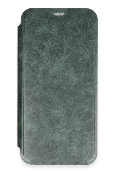 Apple iPhone 16 Plus Kılıf Flip Cover - Koyu Yeşil