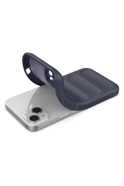 Apple iPhone 16 Plus Kılıf Optimum Silikon - Lacivert