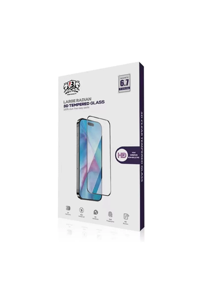 Apple iPhone 16 Pro Bilvis 0.18mm Plus Cam Ekran Koruyucu