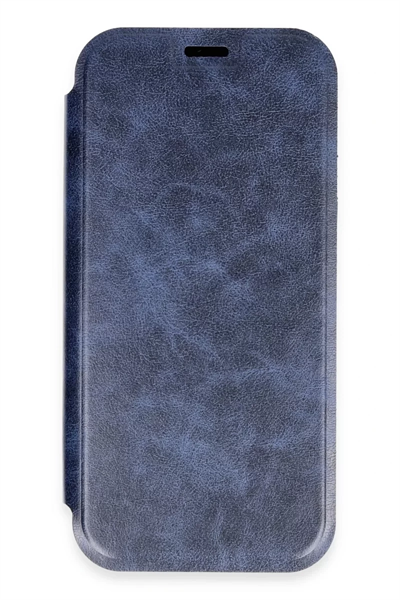 Apple iPhone 16 Pro Kılıf Flip Cover - Lacivert