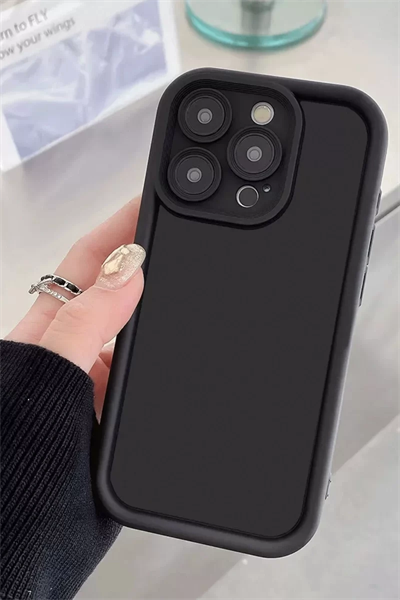 Apple iPhone 16 Pro Kılıf Viera Silikon - Koyu Yeşil