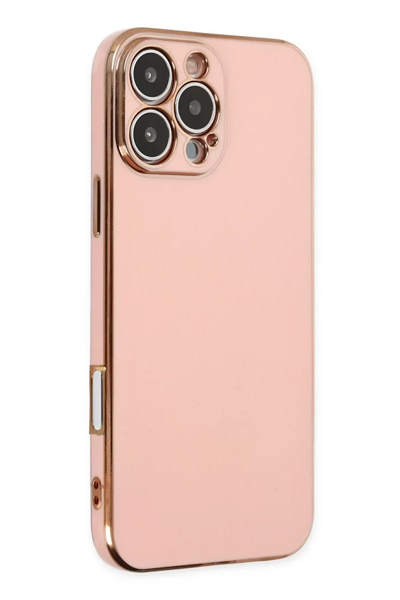 Apple iPhone 16 Pro Kılıf Volet Silikon - Pembe