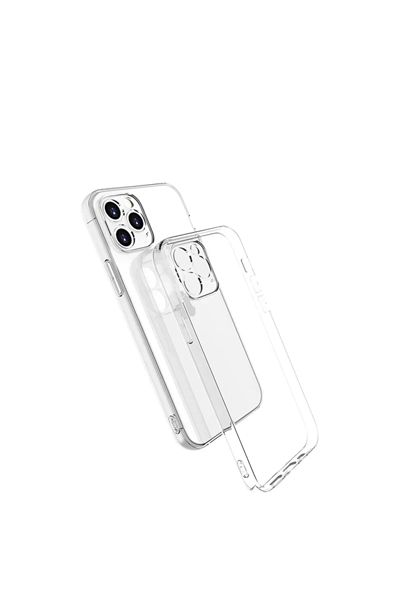 Apple iPhone 16 Pro Max Kılıf Lüx Şeffaf Silikon