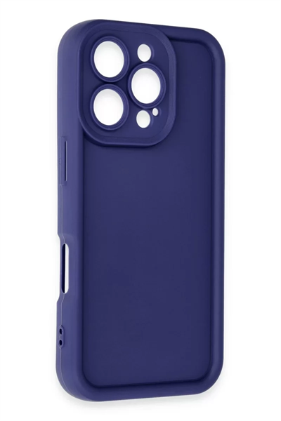 Apple iPhone 16 Pro Max Kılıf Viera Silikon - Lacivert