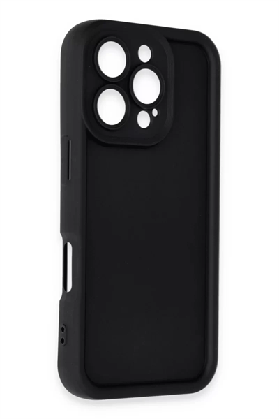 Apple iPhone 16 Pro Max Kılıf Viera Silikon - Siyah