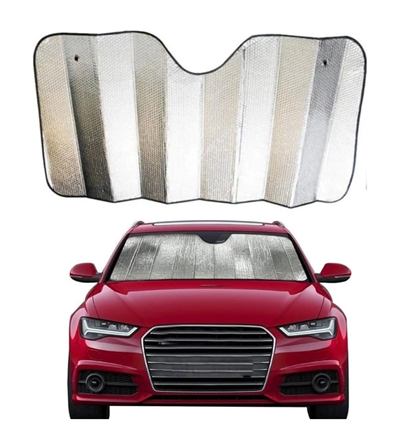 Araç Ön Cam Katlanabilir Güneşlik UV ve Isı Koruma Renault Megane Fiat Egea Hyundai i20 Opel Astra