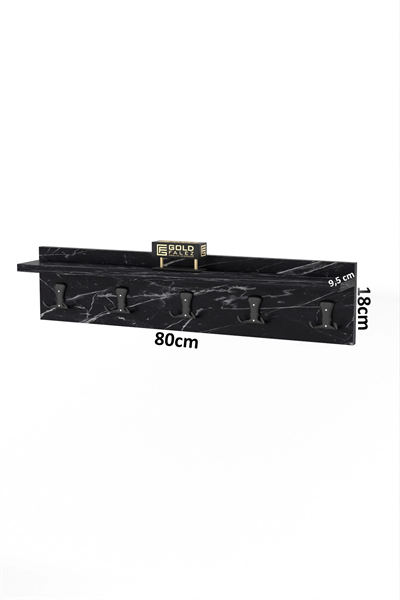 Askılık Duvar Elbise Askılığı Portmanto 80 Cm Bendir Düz