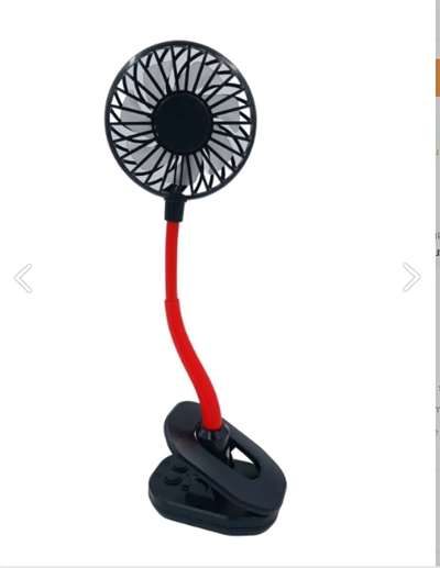 Ayarlanabilir Kıskaçlı Masa Üstü Mini Vantilatör
