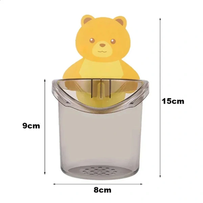 Ayı Figürlü Plastik Organizer