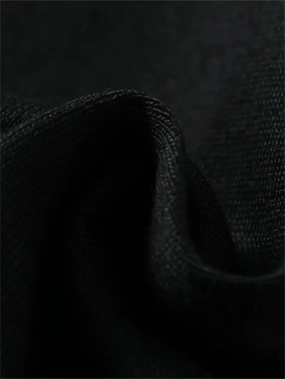 Baskılı Oversize Bisiklet Yaka T-shirt - Siyah