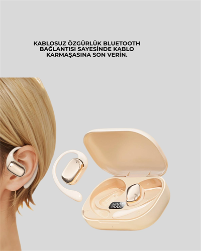 Bluetooth 5.4 Çeviri Kulaklığı LED Ekranlı