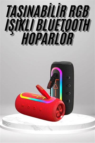 Bluetooth Hoparlör Uzun Pil Ömrü Taşınabilir Yüksek Ses Kaliteli