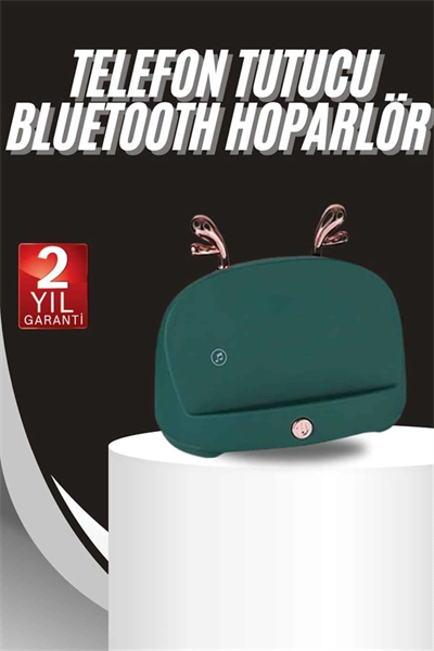 Bluetooth Hoparlör Uzun Pil Ömrü Yüksek Ses Kaliteli Kablosuz Telefon Tutma