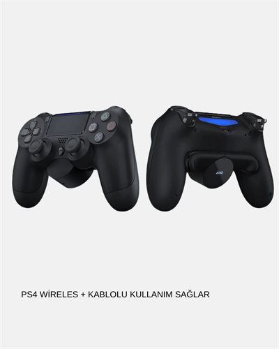 Bluetooth Oyun Kolu – Titreşimli, PS4, Steam, PC, Mobil ve Tablet Uyumlu