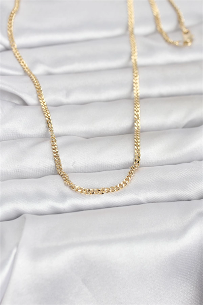 CM 14K Gold Renk 60 cm Zincir Kadın Kolye