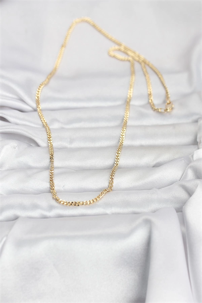 CM 14K Gold Renk 60 cm Zincir Kadın Kolye