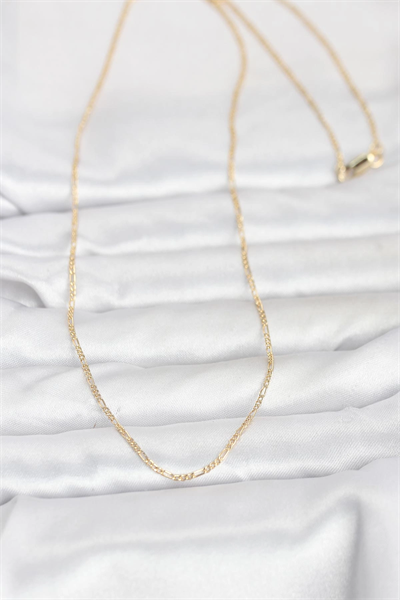 CM 14K Gold Renk 60 cm Zincirli Kadın Kolye
