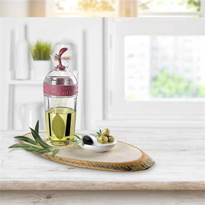 Cam Yağdanlık Fresh Ölçülü Yağ Şişesi Yağdanlık