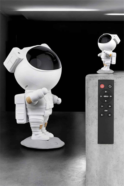 Çocuklara Özel Projeksiyon Astronot Lamba Speaker Sevimli