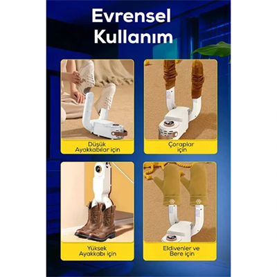 Dijital Ayakkabı Kurutma Ve Isıtma Makinesi